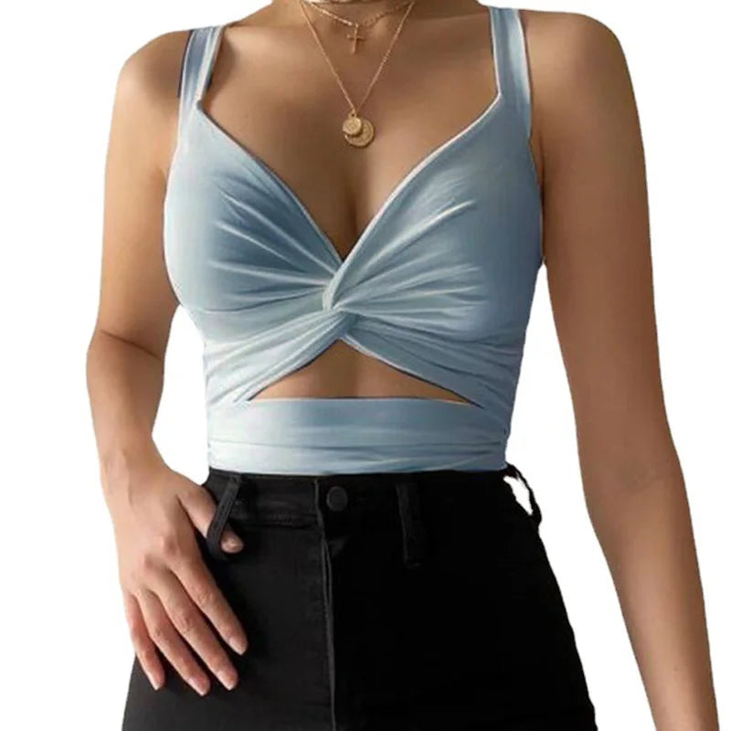Sexy Women Sleeveless Short Crop tops Ladies Vest Casual Tank Top Women's Tube Top Female Black White